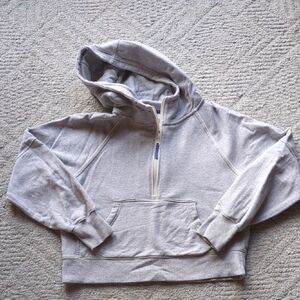 Offline by Aerie Throwback Quarter Zip Sweatshirt